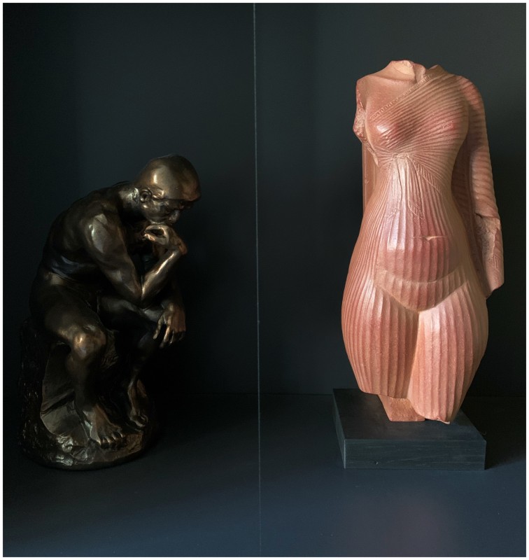 Appartement entièrement rénové et décoré avec la création de pièces uniques à Aix en Provence dans le Sud de La France