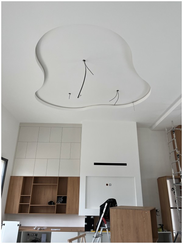 Construction d’une bastide à Aix en provence et architecture d'intérieur avec des agencements sur mesure et une décoration intérieure dans le Sud de la France