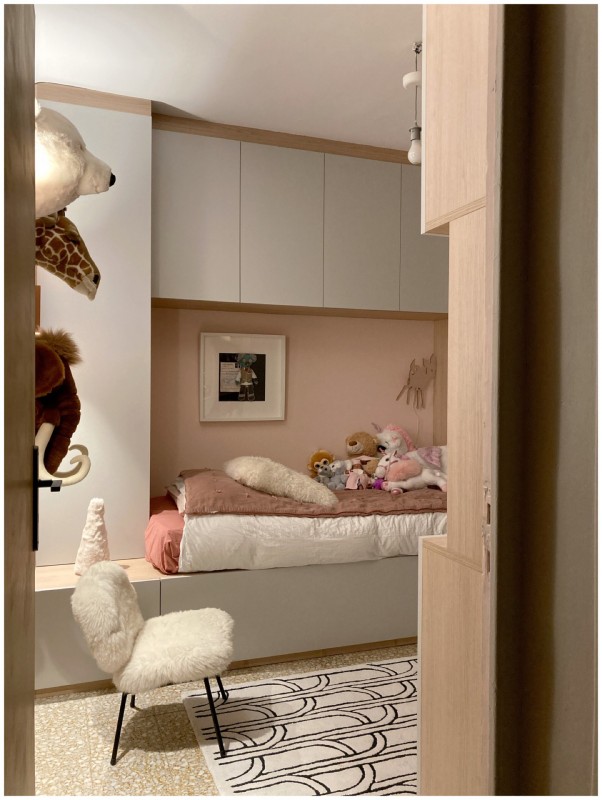 Décoration intérieure pour une chambre d'enfant dans un appartement à Aix-en-Provence