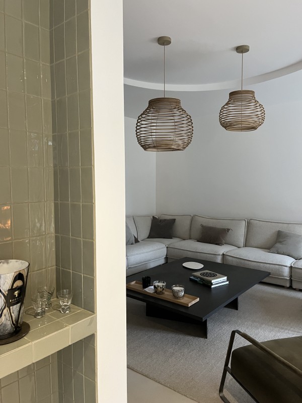 Décoration intérieure d’une bastide ancienne dans Le sud de la France près de la Sainte Victoire