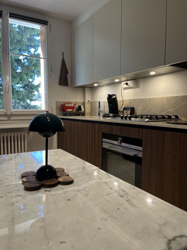 Rénovation d'une cuisine pour un appartement de ville aux alentours d'Aix en provence