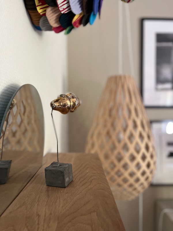 Rénovation d'un appartement d'artiste situé en plein coeur d'Aix en Provence : décoration soignée et objets d'art