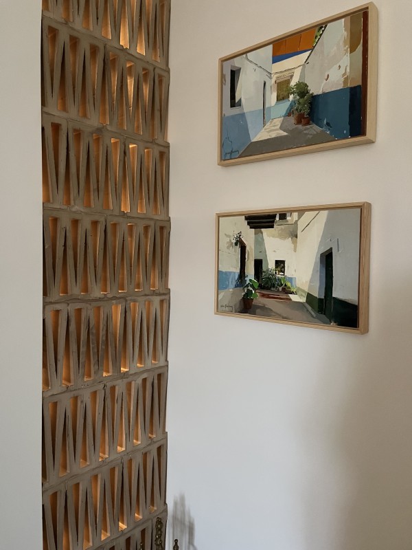 Décoration intérieure d’une bastide ancienne dans Le sud de la France près de la Sainte Victoire