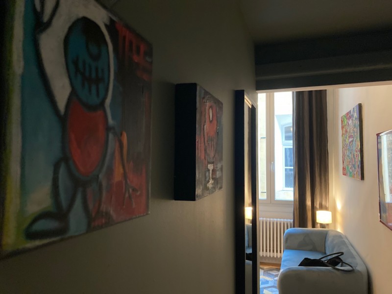 Appartement entièrement rénové et décoré par l’agence d’architecture d’intérieur basée sur Aux en Provence et sur Rustrel.