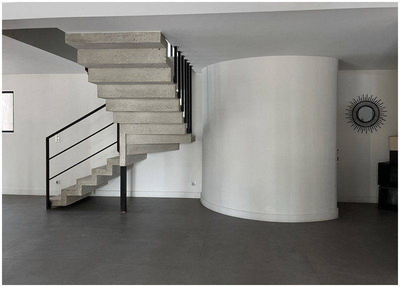 Rénovation et décoration intérieure complète d’une très belle bastide dans les Alpilles par Cécile Le Ven