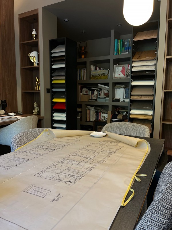 Création de bureau professionnel : mon bureau d’architecture d’intérieur et de décoration intérieure à Aix en Provence