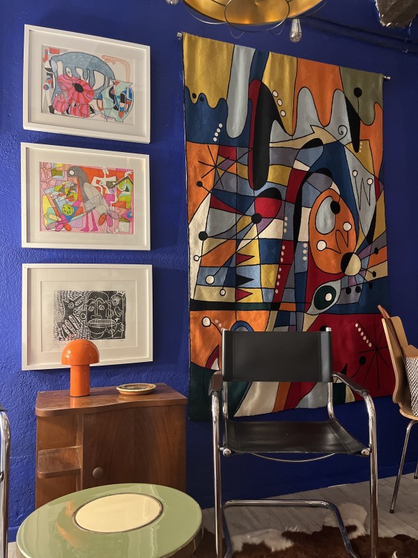 Une agence d'architecture d'intérieur et de décoration hybride mêlant art, design interieur à Aix en Provence