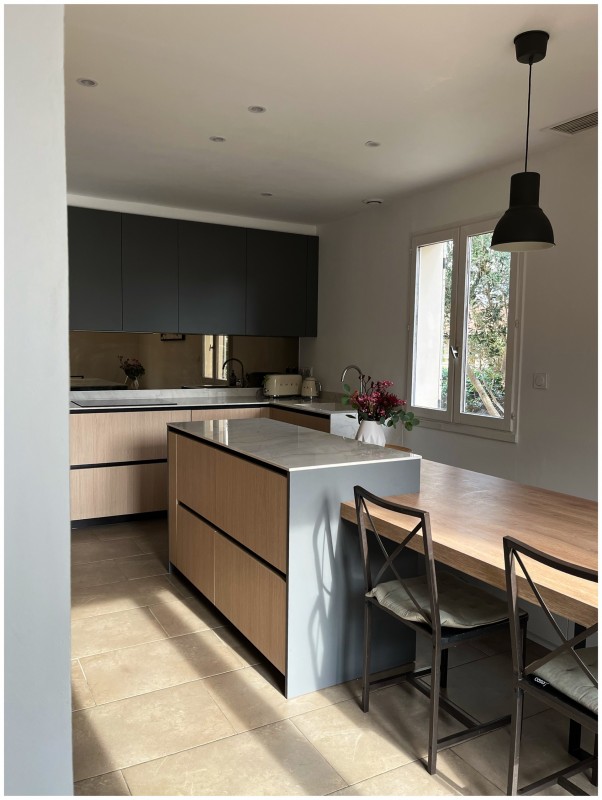 Rénovation intérieure et décoration d'une maison de ville à Salon de Provence