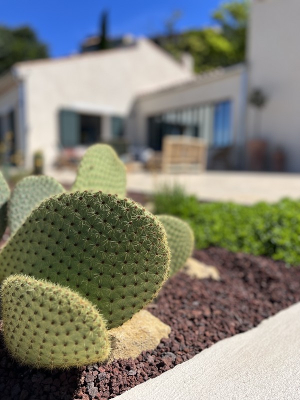 Une rénovation intérieure et extérieure pour cette maison dans le sud de la France située dans un petit village pittoresque de Provence