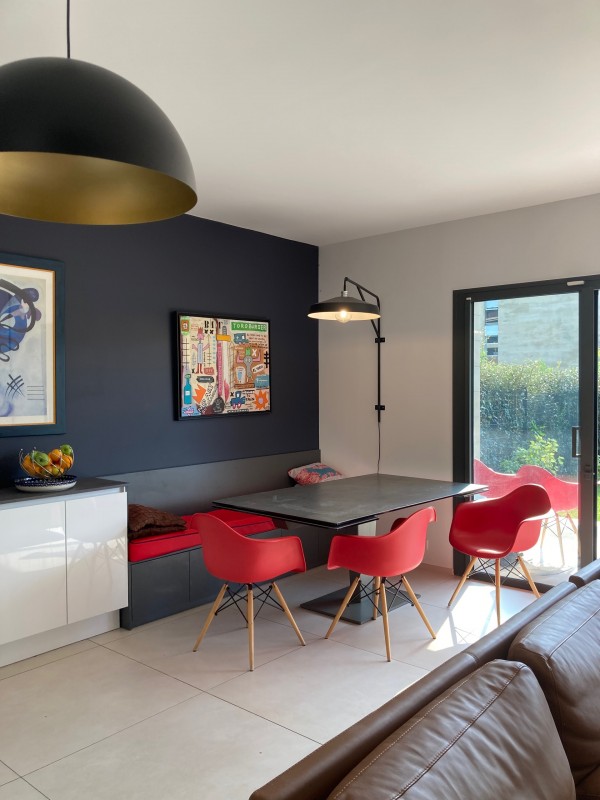 Projet de construction entièrement aménagé et dessiné par l'agence d'architecture d'intérieur basée à Aix en Provence