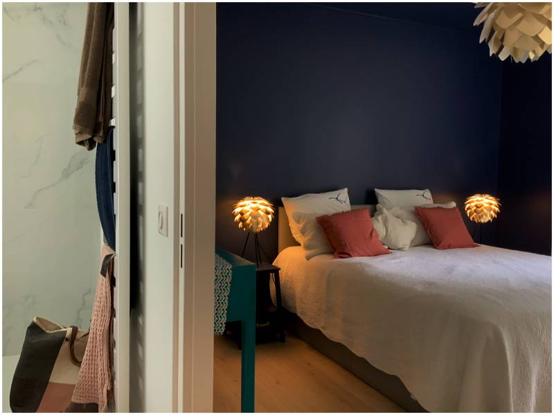 Rénovation et décoration d'un appartement en rez de jardin entièrement rénové à Aix en provence par le cabinet d'architecture d'intérieur levendesign