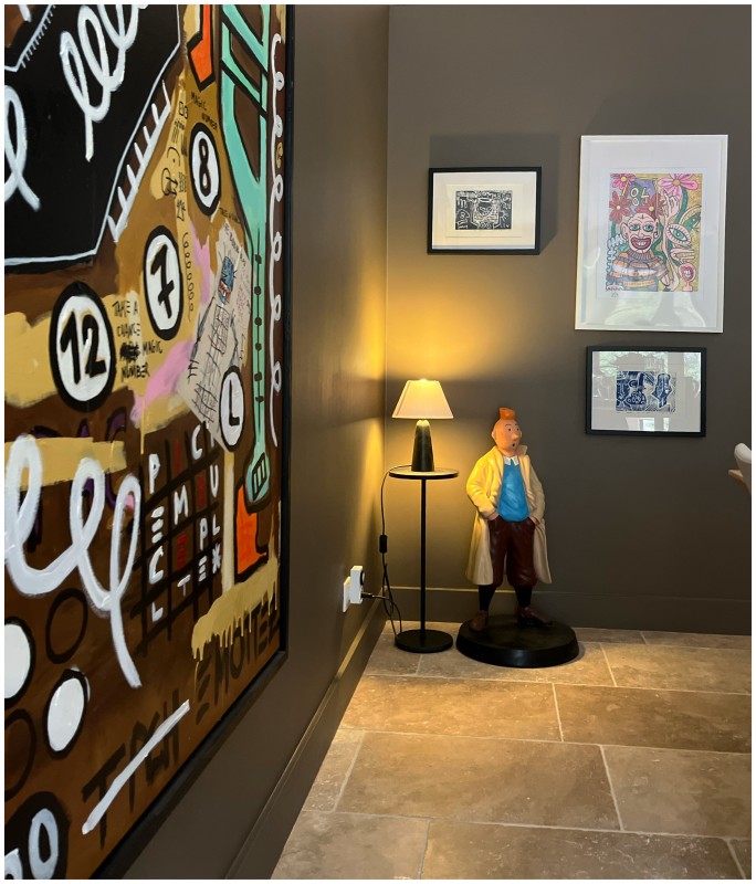 Rénovation intérieure d’une bastide dans le luberon en plein cœur du Colorado provençal