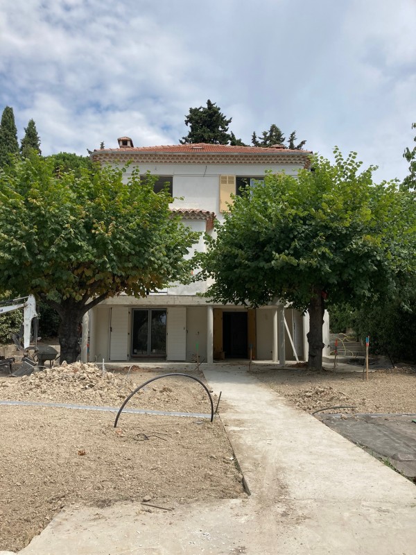 Rénovation d’une maison bourgeoise des années 1900 dans le Sud de la France à Aix en Provence