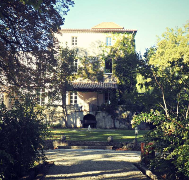 Rénovation et décoration intérieure d'un hôtel 4 étoiles et d'un restaurant étoilé en Drôme Provençale à Malataverne