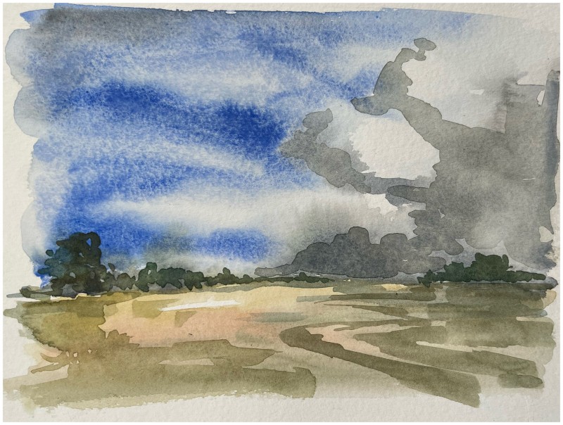 Stage et formations d'aquarelle et de dessin pour débutants ou initiés dans le luberon dans le Sud de la France en Provence