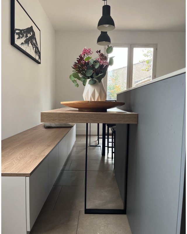 Rénovation intérieure et décoration d'une maison de ville à Salon de Provence