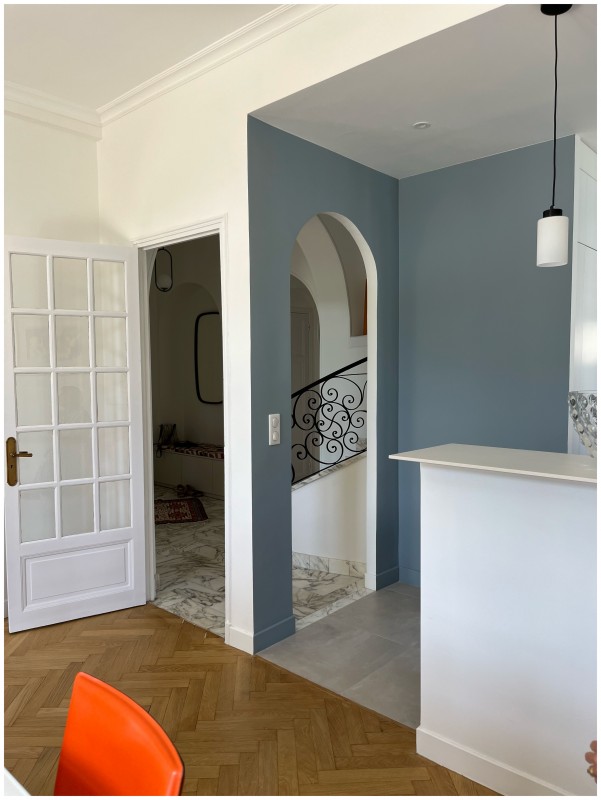 Un avant / après travaux pour cette maison de maître des années 20 située dans le sud de la France