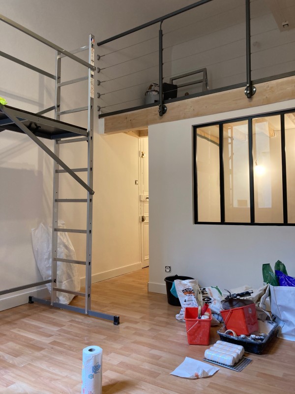 Appartement entièrement rénové et décoré par l’agence d’architecture d’intérieur basée sur Aux en Provence et sur Rustrel.