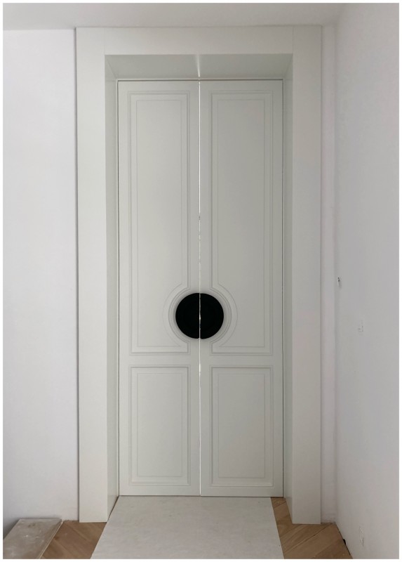 Portes originales dessinées sur mesure pour une maison d'exception sur St Tropez