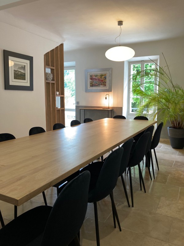 Création d'un extension et rénovation intérieure d'une bastide dans le Sud de La France sur la commune de Puyricard