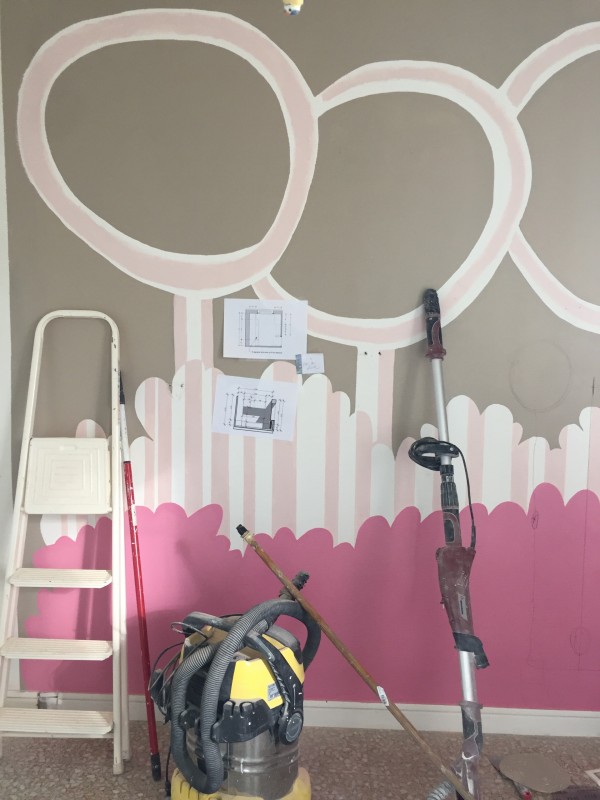 Décoration intérieure pour une chambre d'enfant dans un appartement à Aix-en-Provence