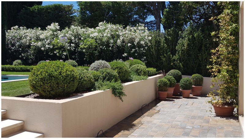Création d’un jardin authentique et classique dans le Sud de la France à St Tropez