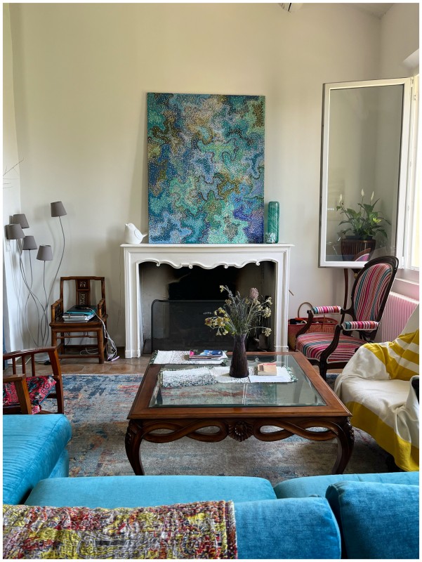 Rénovation intérieure et décoration pour cette maison de famille dans le Sud de la France en plein centre ville sur les hauteurs d’Aix en Provence