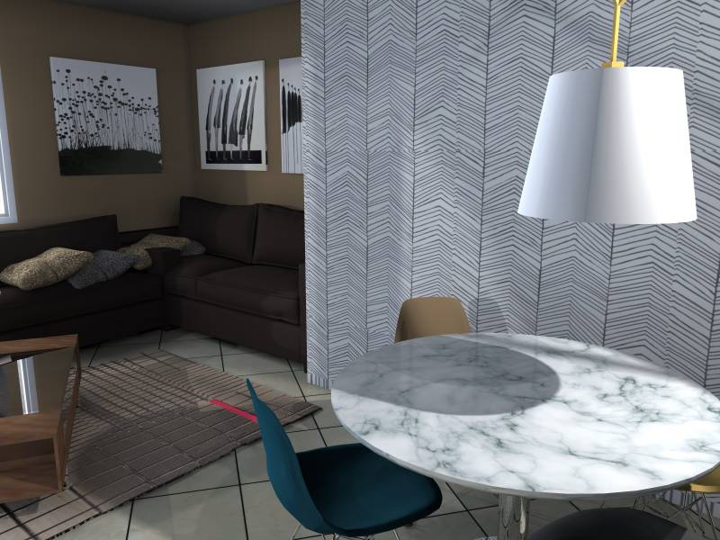 Extension pour cette maison de plain pied située à Port Saint Louis près des docks , bouches du rhône