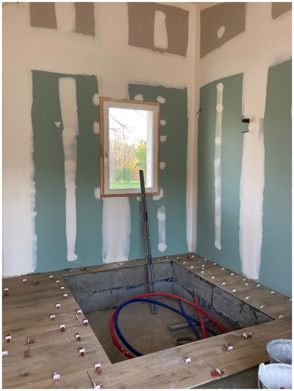 Création de chambres de charme de luxe et de gites dans le Luberon à Puyricard dans le Sud de la France