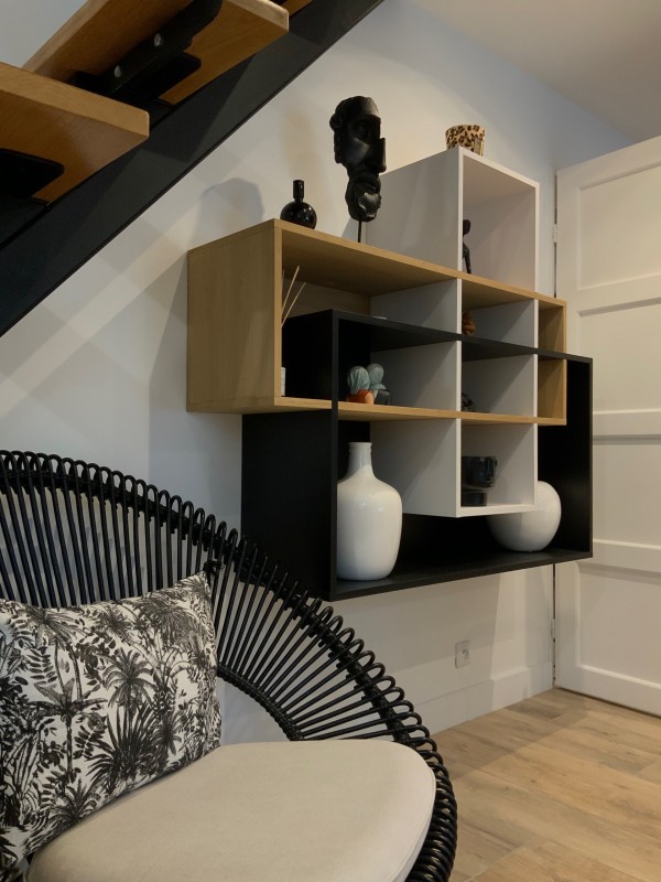 Extension , agencement et décoration intérieure d'une maison individuelle située dans les Bouches du Rhône au Puy Ste Réparade