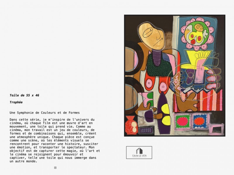 une architecte d’intérieur et artiste : Cécile le Ven