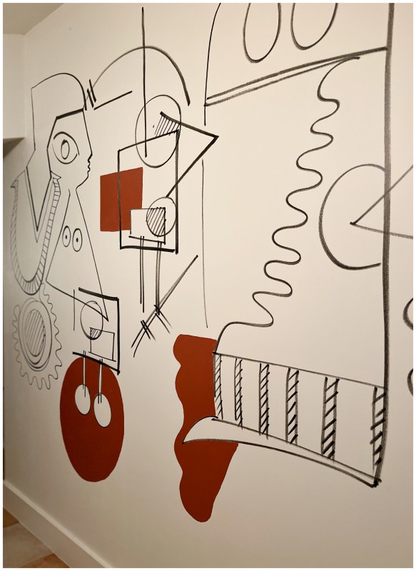 Très belle rénovation et décoration intérieure d'une bastide provençale à Rustrel en plein coeur du Luberon dans le département du 84