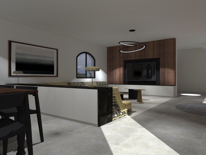 Rénovation intérieure de maison contemporaine à Eguilles