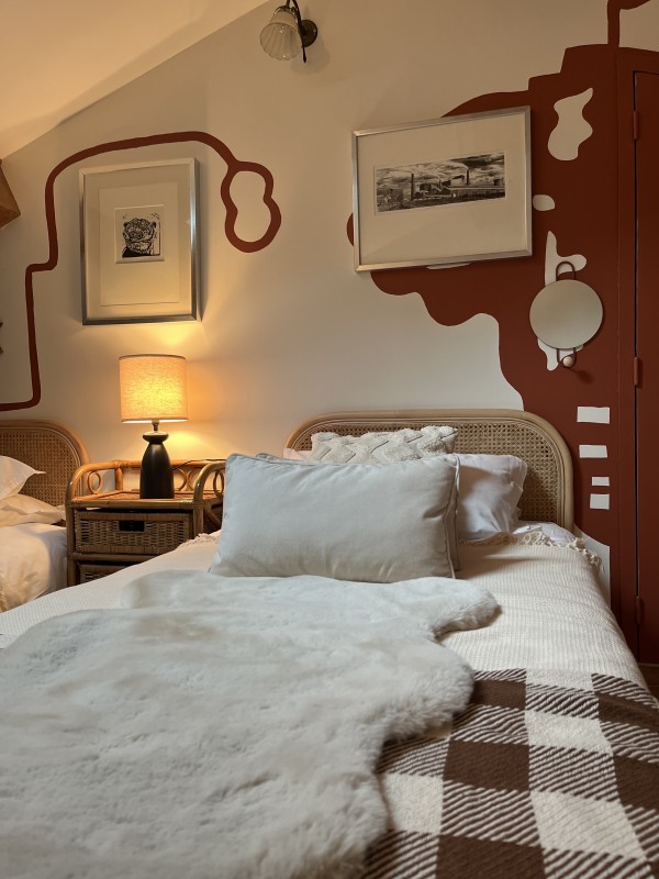 Rénovation intérieure d’une bastide dans le luberon en plein cœur du Colorado provençal