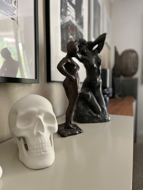 Rénovation d'un appartement d'artiste situé en plein coeur d'Aix en Provence : décoration soignée et objets d'art