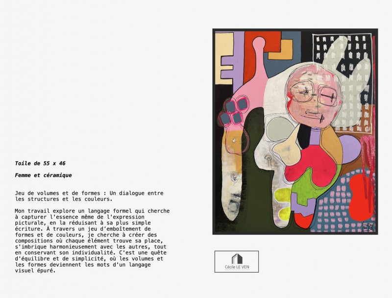 une architecte d’intérieur et artiste : Cécile le Ven