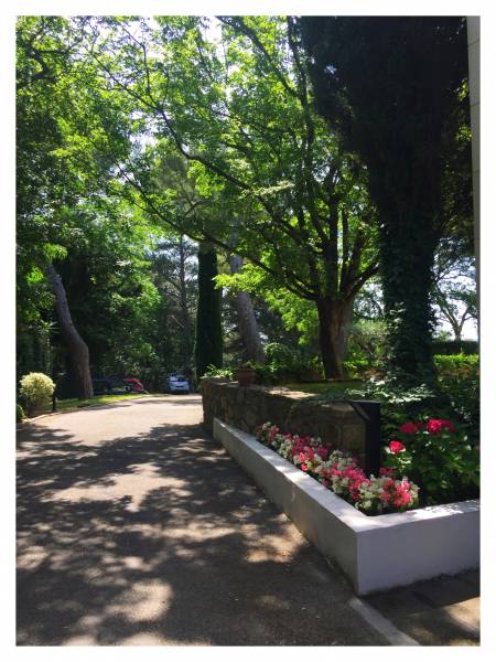 Un aménagement sur mesure pour un bureau intégré dans un salon - salle à manger dans le département du 13
