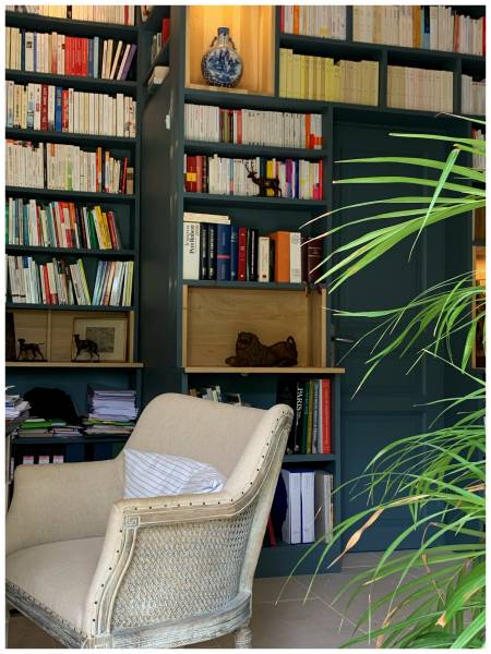 bibliothèque agence d'architecture d'intérieur aix en provence