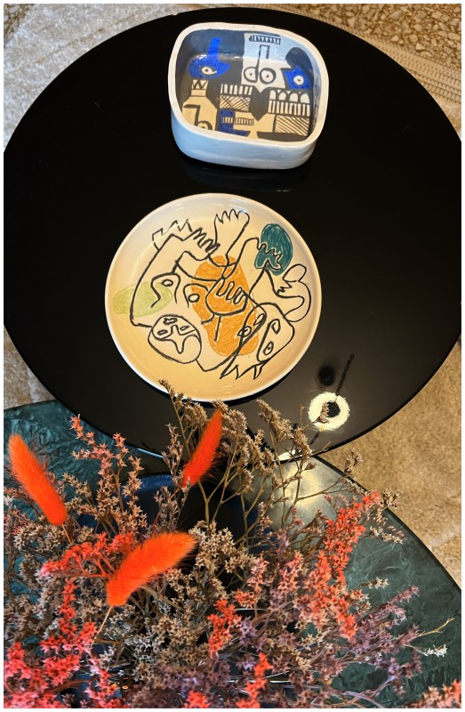 Quand l’agence levendesign, agence d’architecture, D’interieur dessine ses propres Ceramique pour des projets uniques