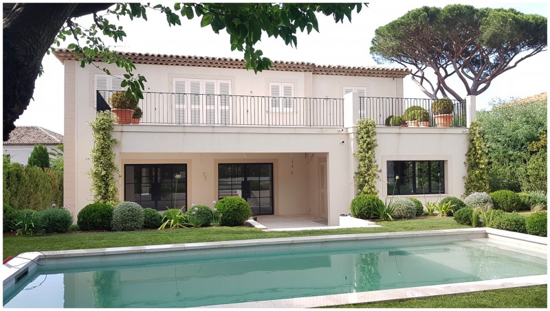 Création d’un jardin authentique et classique dans le Sud de la France à St Tropez