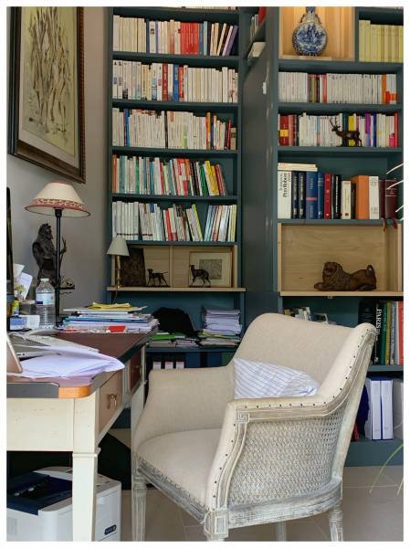 bibliothèque en chene