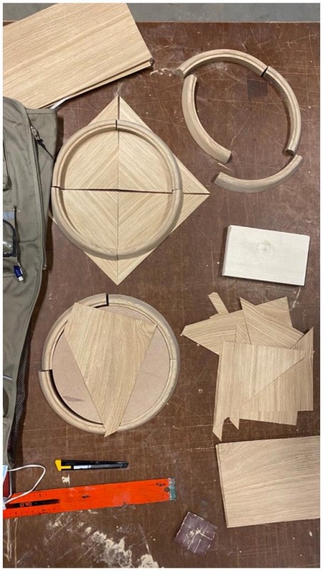 Portes originales dessinées sur mesure pour une maison d'exception sur St Tropez