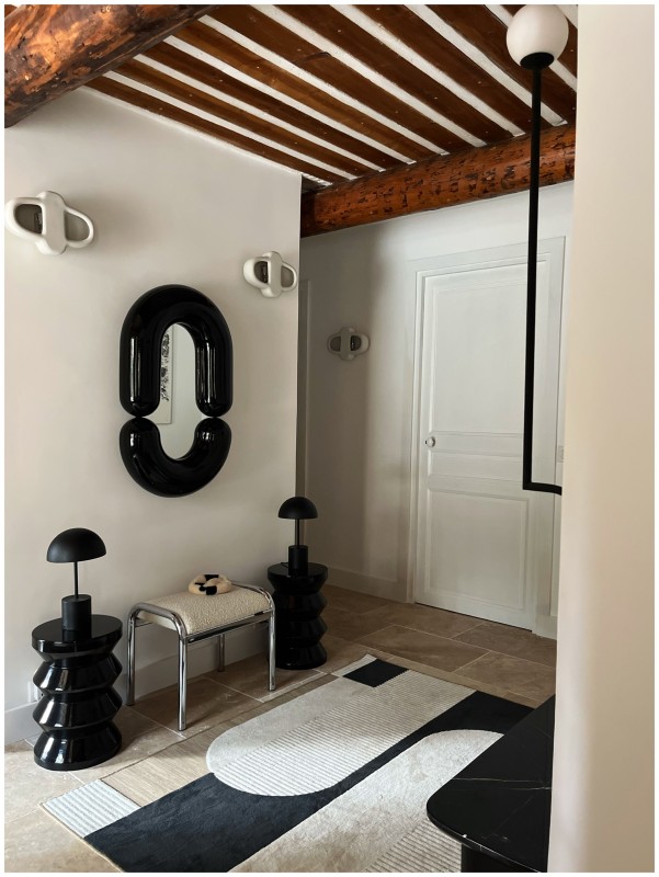 Très belle rénovation et décoration intérieure d'une bastide provençale à Rustrel en plein coeur du Luberon dans le département du 84