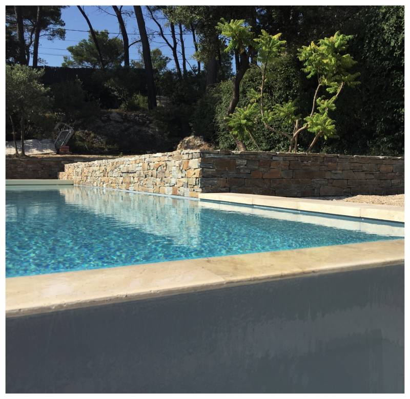 piscine à débordement bouc bel air