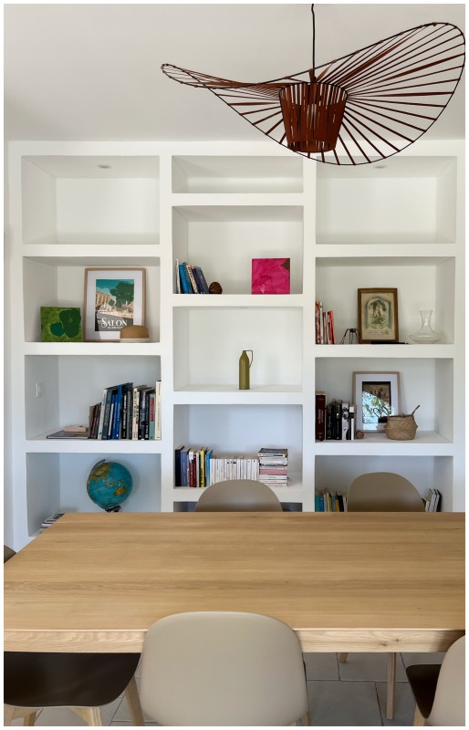 Rénovation intérieure et décoration épurée d'une bastide rénovée dans les Alpilles près de Pélissanne