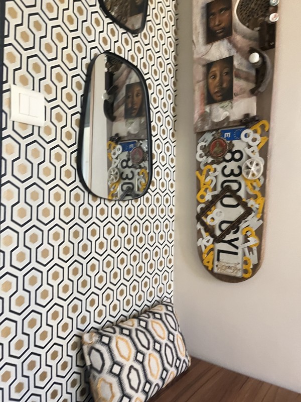 Appartement entièrement rénové et décoré avec la création de pièces uniques à Aix en Provence dans le Sud de La France