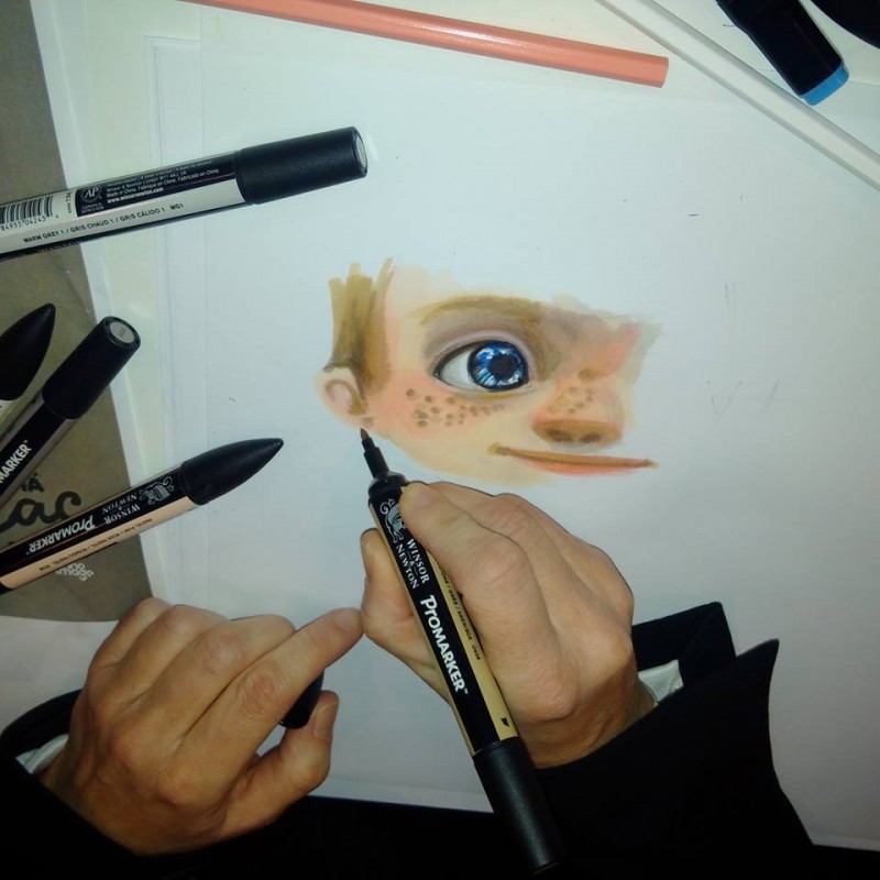 Stage et formations d'aquarelle et de dessin pour débutants ou initiés dans le luberon dans le Sud de la France en Provence