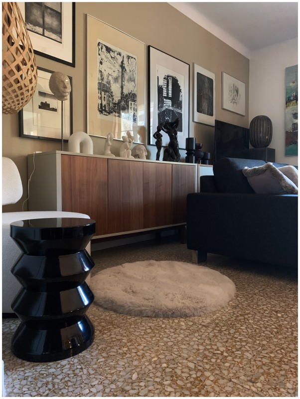 Appartement entièrement rénové et décoré avec la création de pièces uniques à Aix en Provence dans le Sud de La France