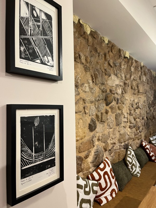 Rénovation et décoration d'un restaurant bistrot à Aix en Provence en plein centre de la ville provençale