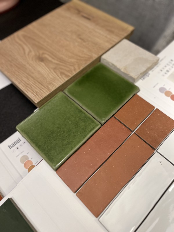 Quand l’agence levendesign, agence d’architecture, D’interieur dessine ses propres Ceramique pour des projets uniques